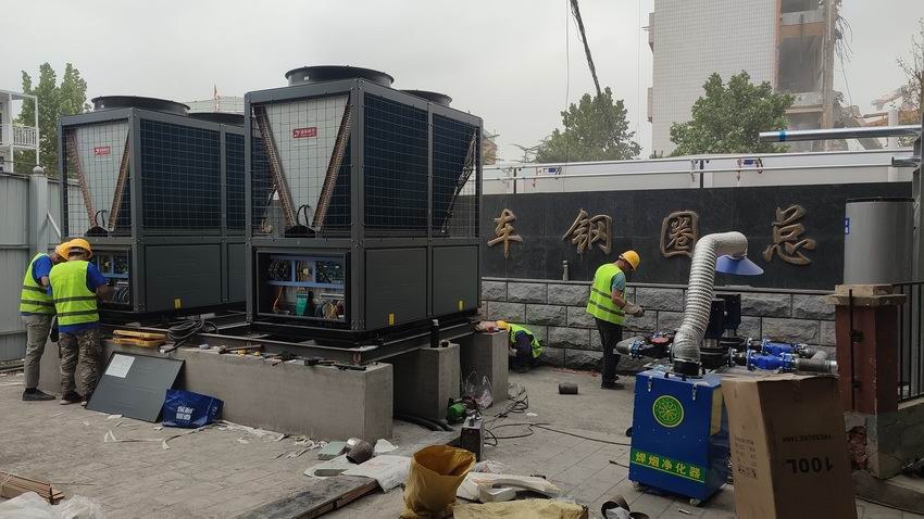 空气源热泵施工案例